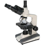 Микроскоп BRESSER TRINO Researcher + наборы покровных, предметных стекол и комплект для чистки оптики 5в1