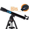 Телескоп Celestron Astro Fi 90 мм, рефрактор 213x (22201) + Wi-Fi + GoTo