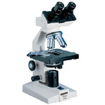 Бинокулярный микроскоп KONUS CAMPUS (1000x) + наборы покровных, предметных стекол и образцов